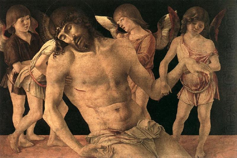 BELLINI, Giovanni Dead Christ Supported by Angels (Pieta)   3659 oil painting picture